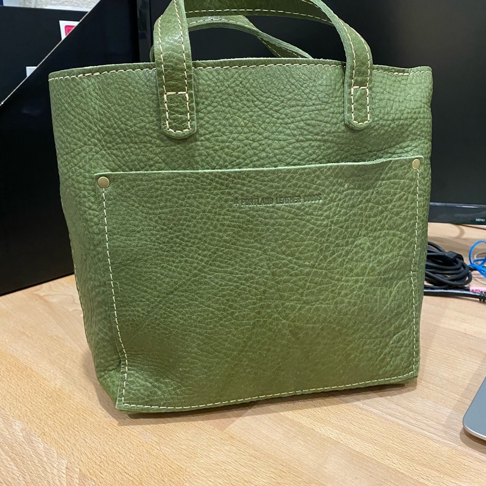 Portland Leather goods mini crossbody tote